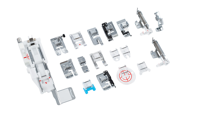 Janome Continental M6 18 sewing feet included